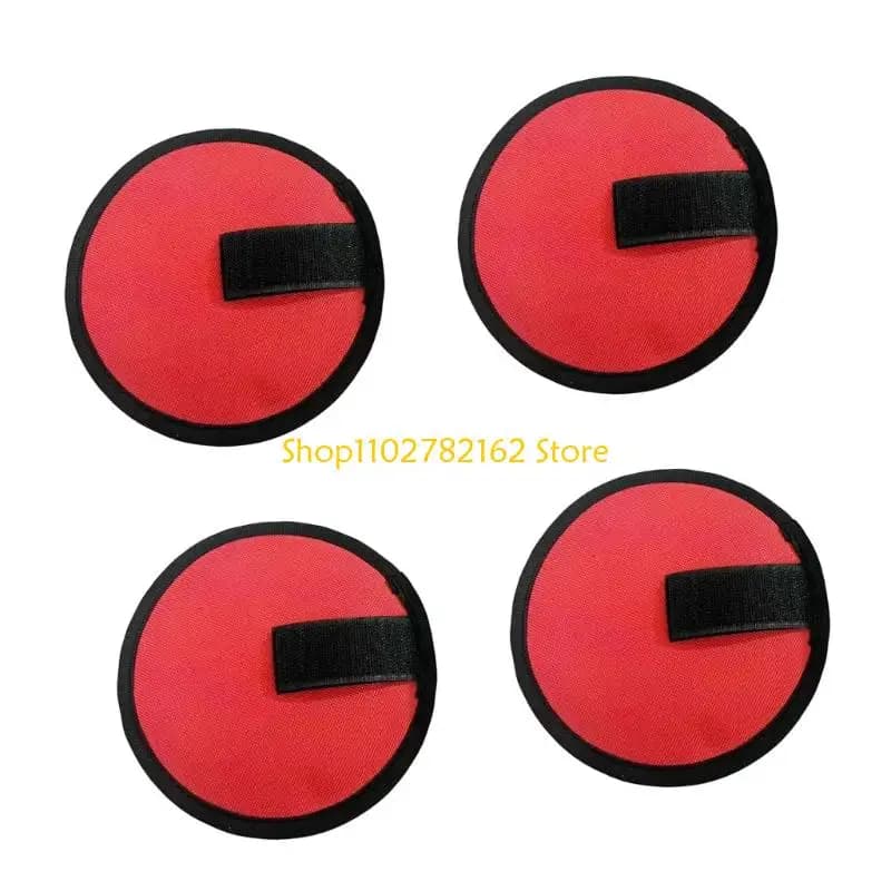 547B 4pcs Fishing Baits Wrap Fishing Hook Cover Guard Armour Sleeve Lure Wrap Storage Protector Baits Gloves