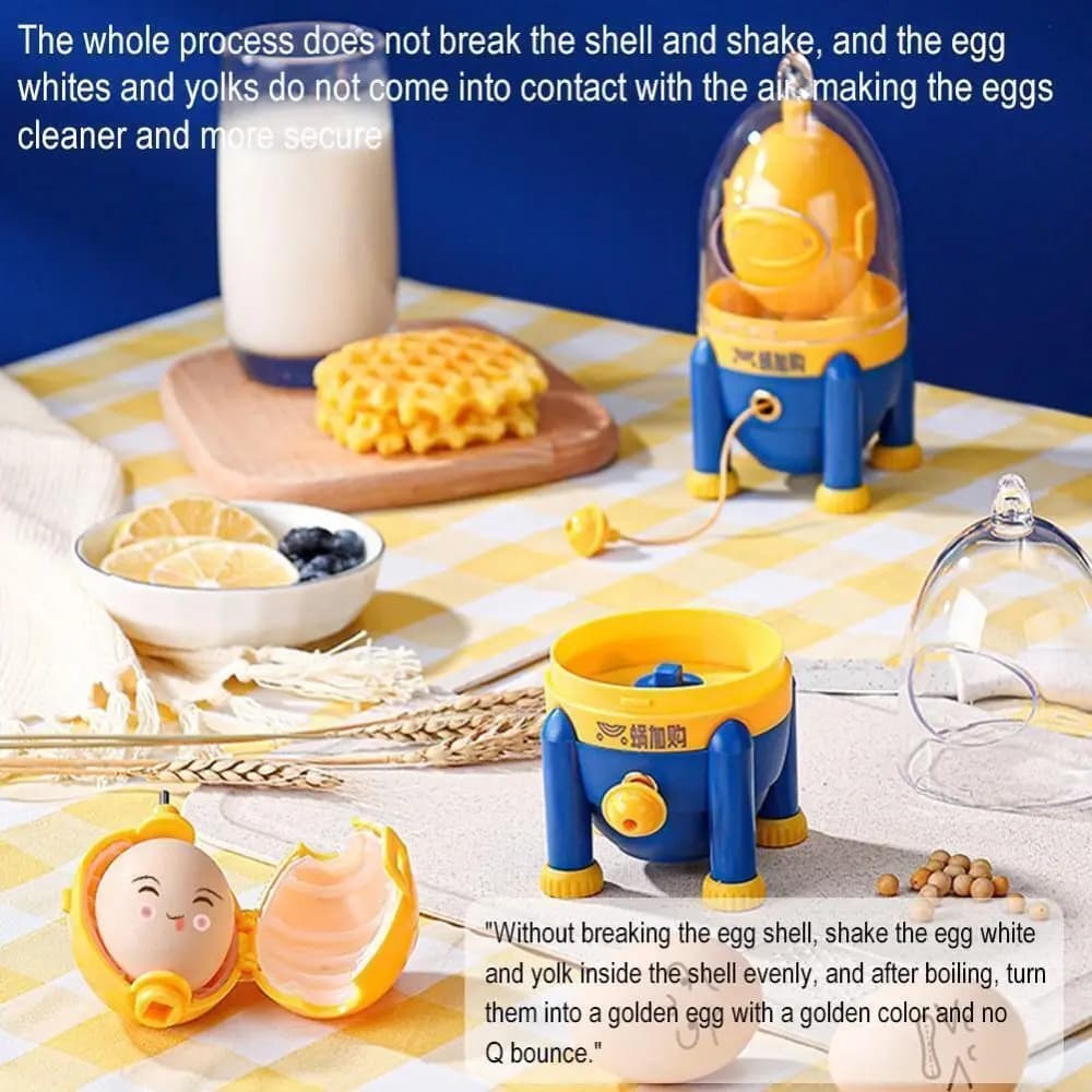 Egg Shaker Egg White yolk Mixer manual egg yolk albums and blender Shaker without breaking eggs kitchen gadgets fucking artifact