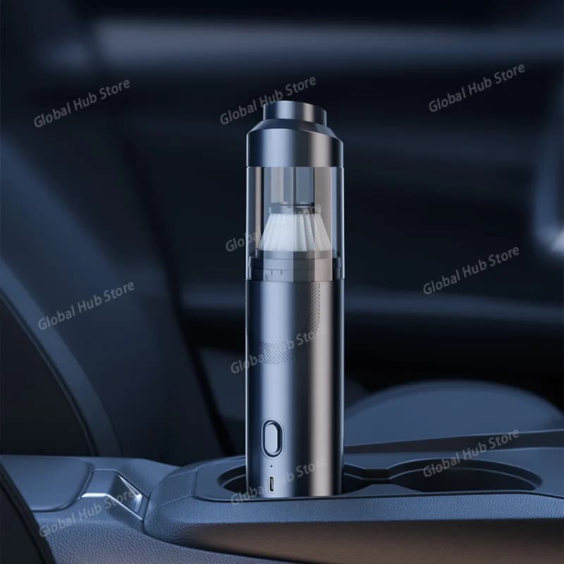 Aspirapolvere senza spazzole per auto portatile senza fili, potenza di aspirazione super forte, forte piccolo soffiaggio e aspirazione per auto, doppio scopo