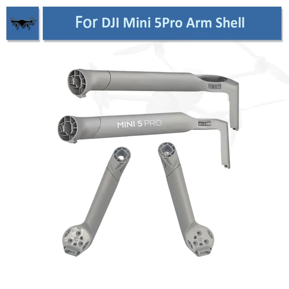 Guscio Braccio Originale per DJI Mini 5 Pro, Scocca Braccio Sinistro Destro Anteriore Posteriore con Connettore Braccio per Ricambi Riparazione Drone Mini 5 Pro