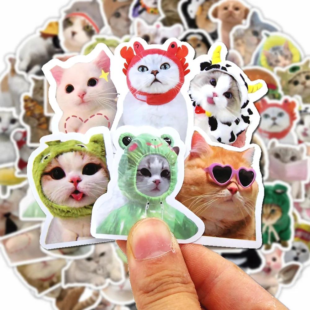 100/500/1000pcs Fume Stickers Fume Bearing Decalcomanie Chancellery Toy Guitar Phone Bicycle Laptop Bags Graffiti Kids Wall decal