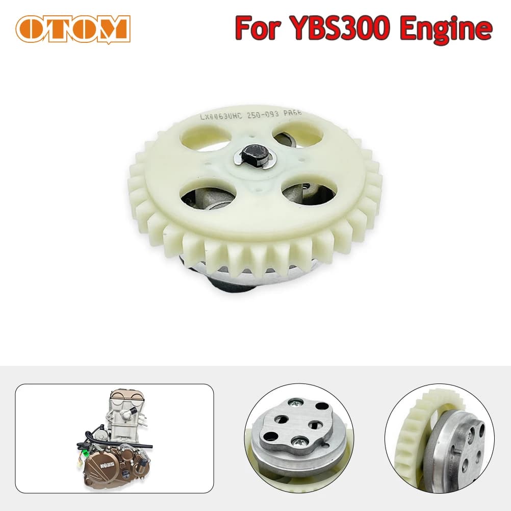 OTOM Pompa Olio Motore Del Motociclo Per LONCIN KEWS AVANTIS YBS300 HENGJIAN S6 Motore Pit Dirt Bike Motocross Pompa Assy Accessori