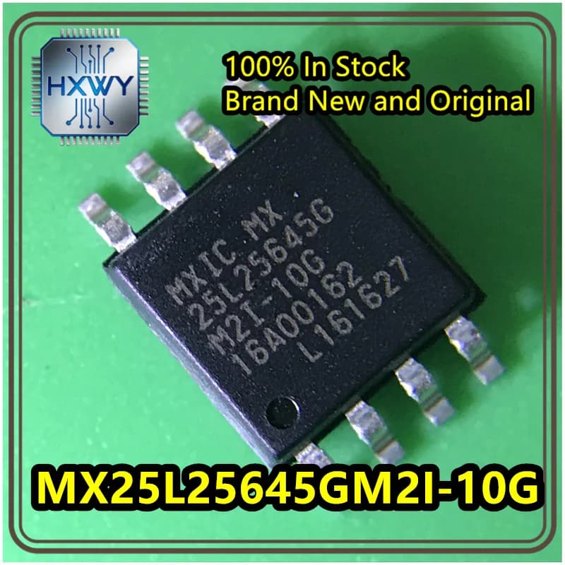 (5/20 pieces) Original MX25L25645GM2I-10G 25L25645G SOP8 32MB FLASH memory chip, in stock, electronic device IC.