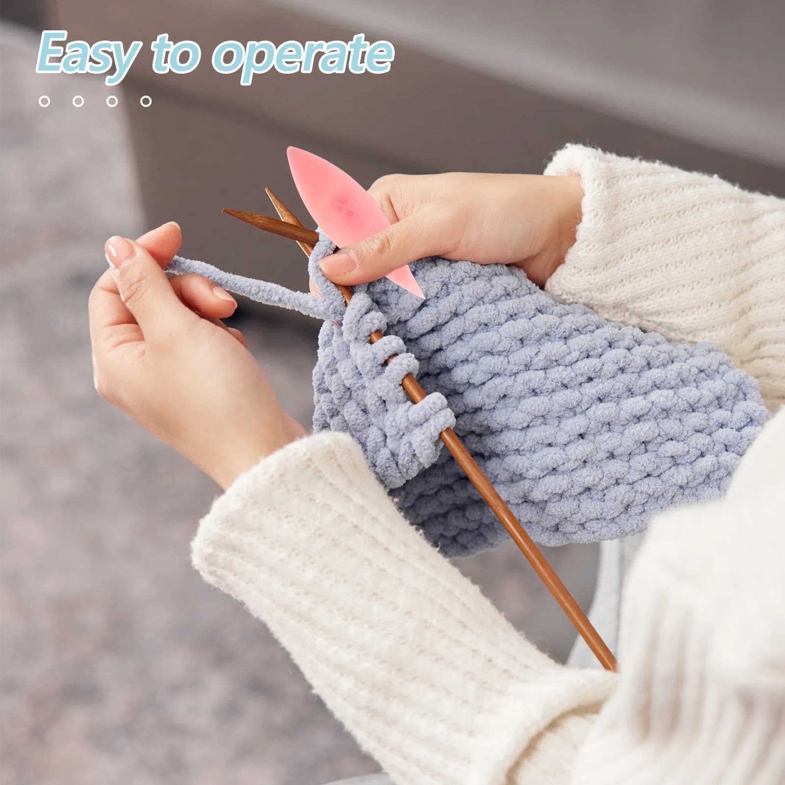 Plastic Tatting Shuttle Kit for Beginners DIY Knitting Craft Supplies Weaving Tools Hand Sewing Shuttle Accessories