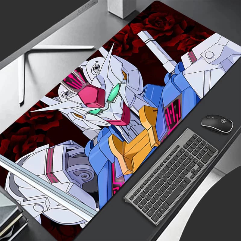 Mouse XXL Mechanical Warrior G-gundam A-aerial, PC Desk Mat, Office Computer Mat, Gaming Accessories