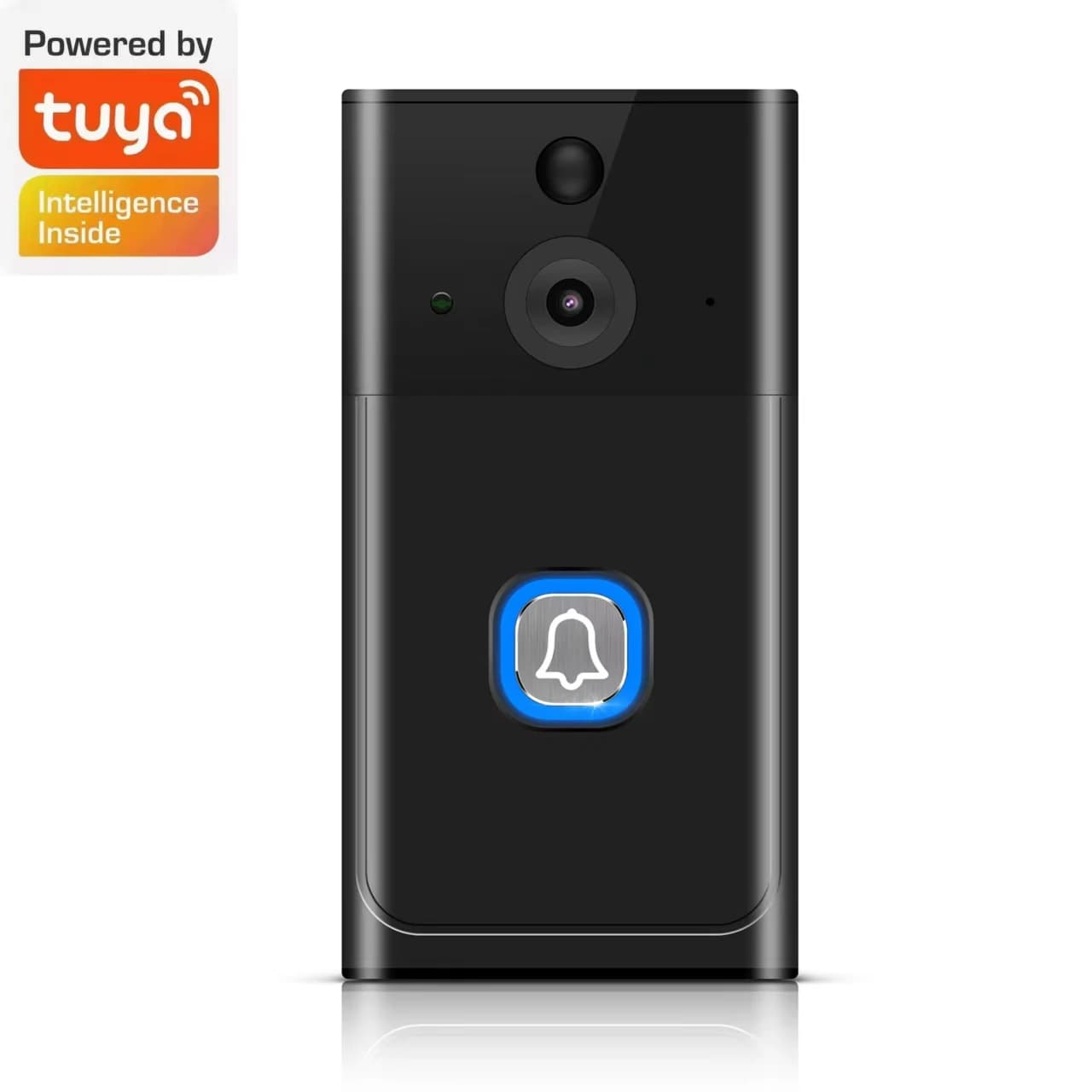 2MP 1080P Tuya APP Wireless WIFI IP Campanello IR Visione notturna Videocitofono Campanello visivo con campanello interno Porta d'ingresso