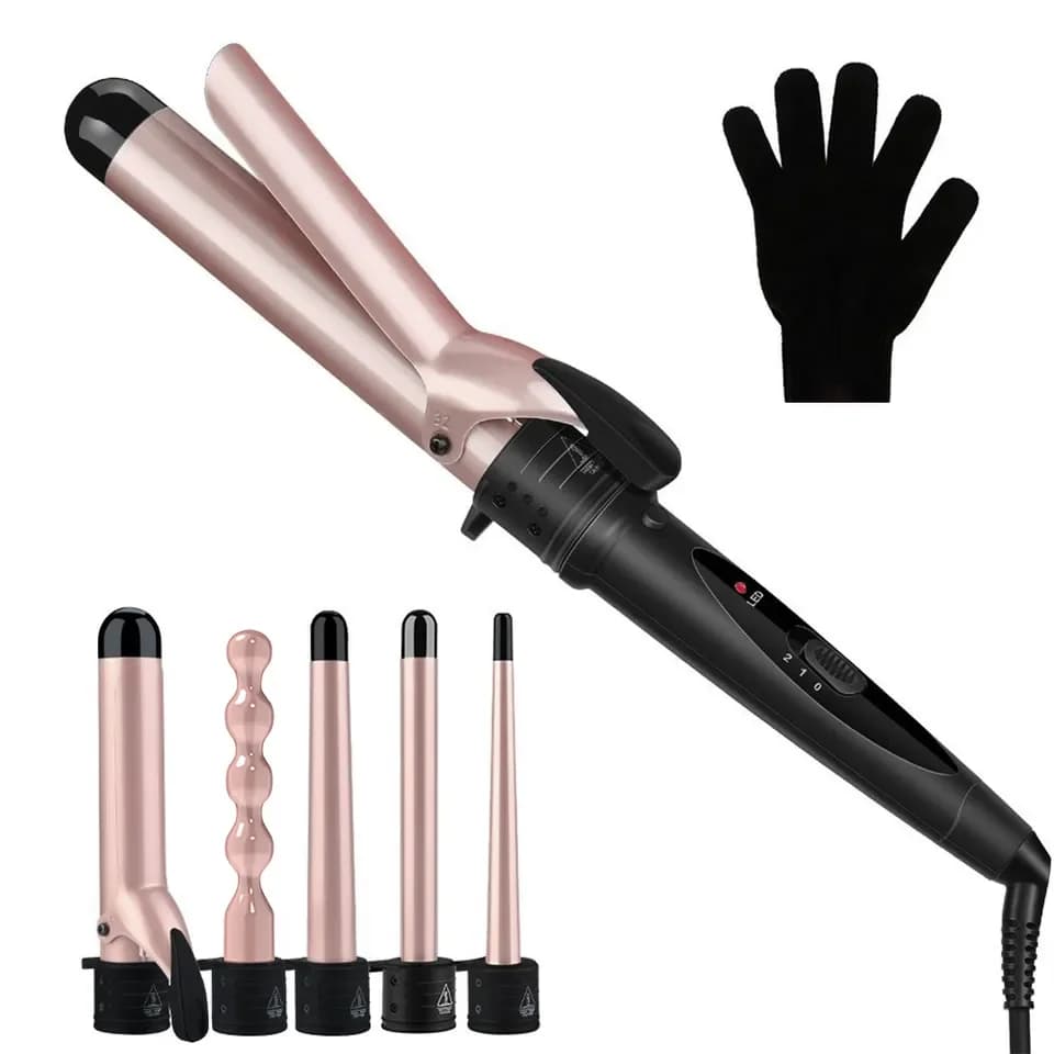 Professional hairdresser for salon Fast styling rolls Hair curling iron sticks for curling electrical hair with factory hot ceramic barrel