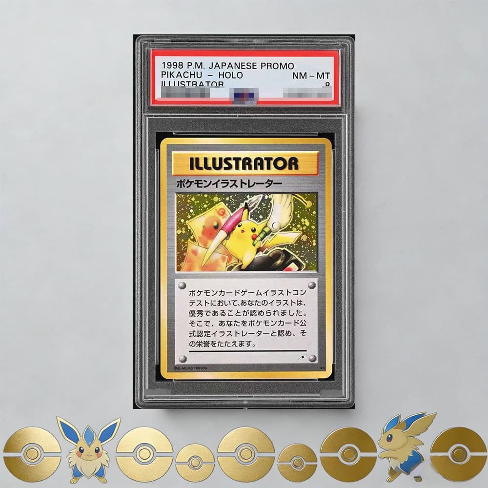 Carte Collezionabili Anime EN JP PTCG Graded Cards Mew Ex Van Gogh Charizard Illustrator Old Back Holo Special Art Rare - Regalo per i Fan