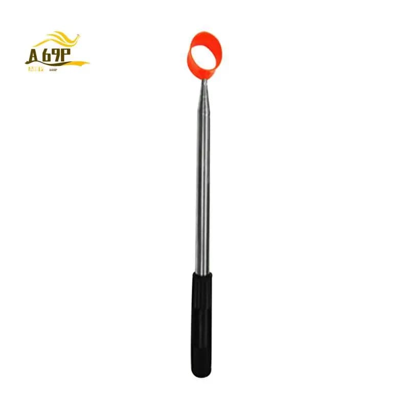 A69P-Strumento portatile per raccogliere palline da golf, retrattile, con impugnatura antiscivolo in acciaio inossidabile