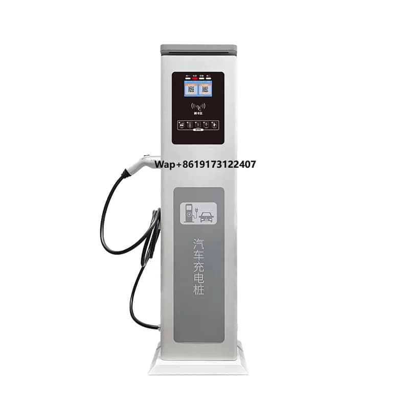 22KW Three Phase AC EV Charger Type 2 Plug Smart Electric Vehicle Charging Pile