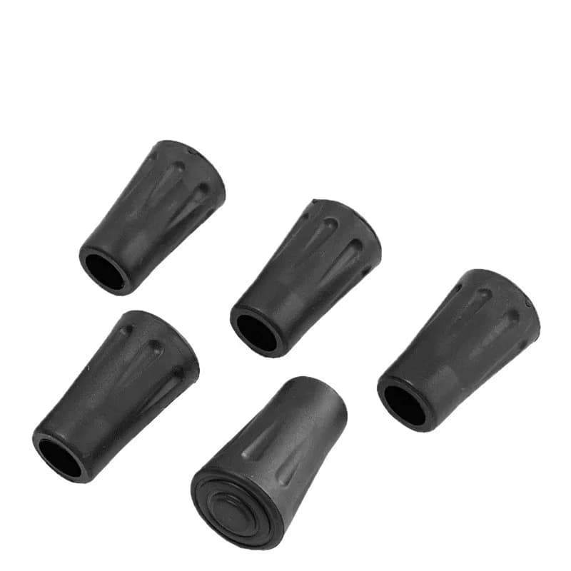 10 pcs Trekking Pole Tips, Rubber Anti-Slip Material and Wear Resistant Durable, ideal for Outdoor Hiking Trekking