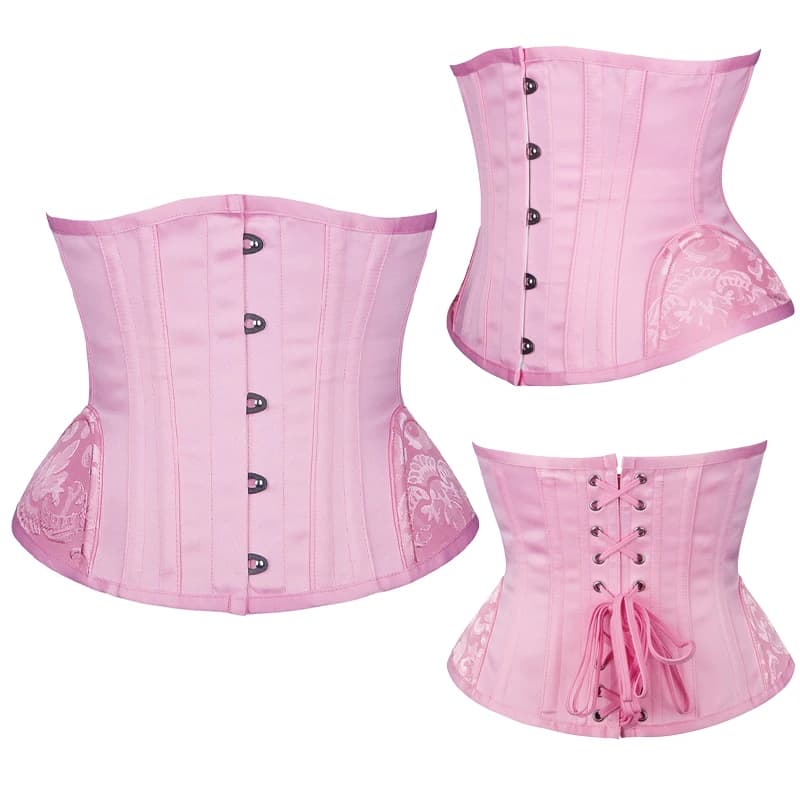 Corsetto sottoseno sexy per biancheria intima da donna Vita dimagrante Corsetto modellante per il corpo Top Cintura corsetto con lacci Steampunk