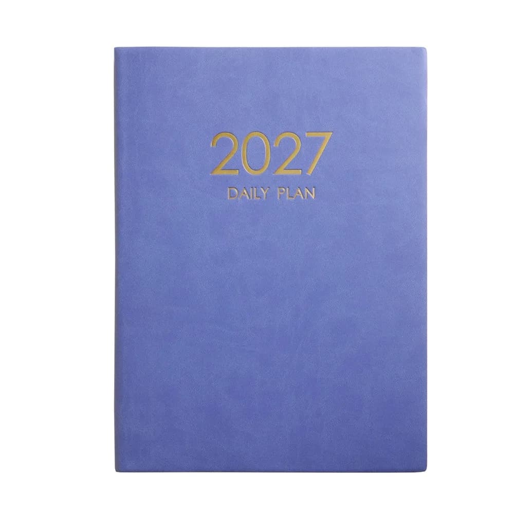 Gifts PU 2027 Daily Planner A4 Lined Pages Daily Plan Notebook Hardcover Hardcover Planner Office Planning