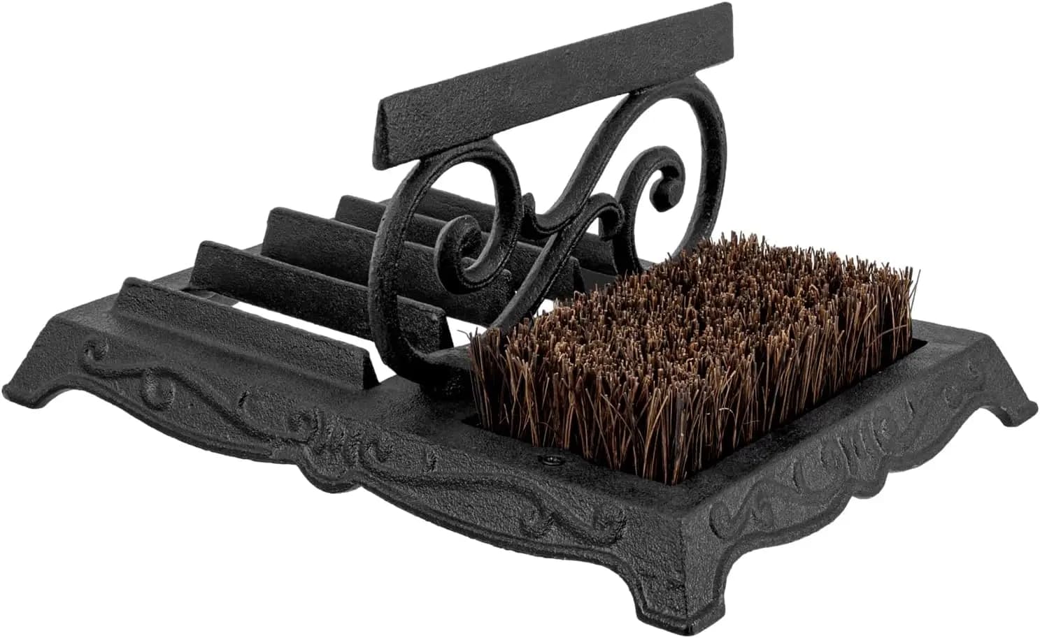 Spazzola Raschiatrice per Stivali da Esterno, Tappetino Pulitore per Scarpe in Ghisa Resistente, Pulitore per la Sporco sul Fondo delle Calzature