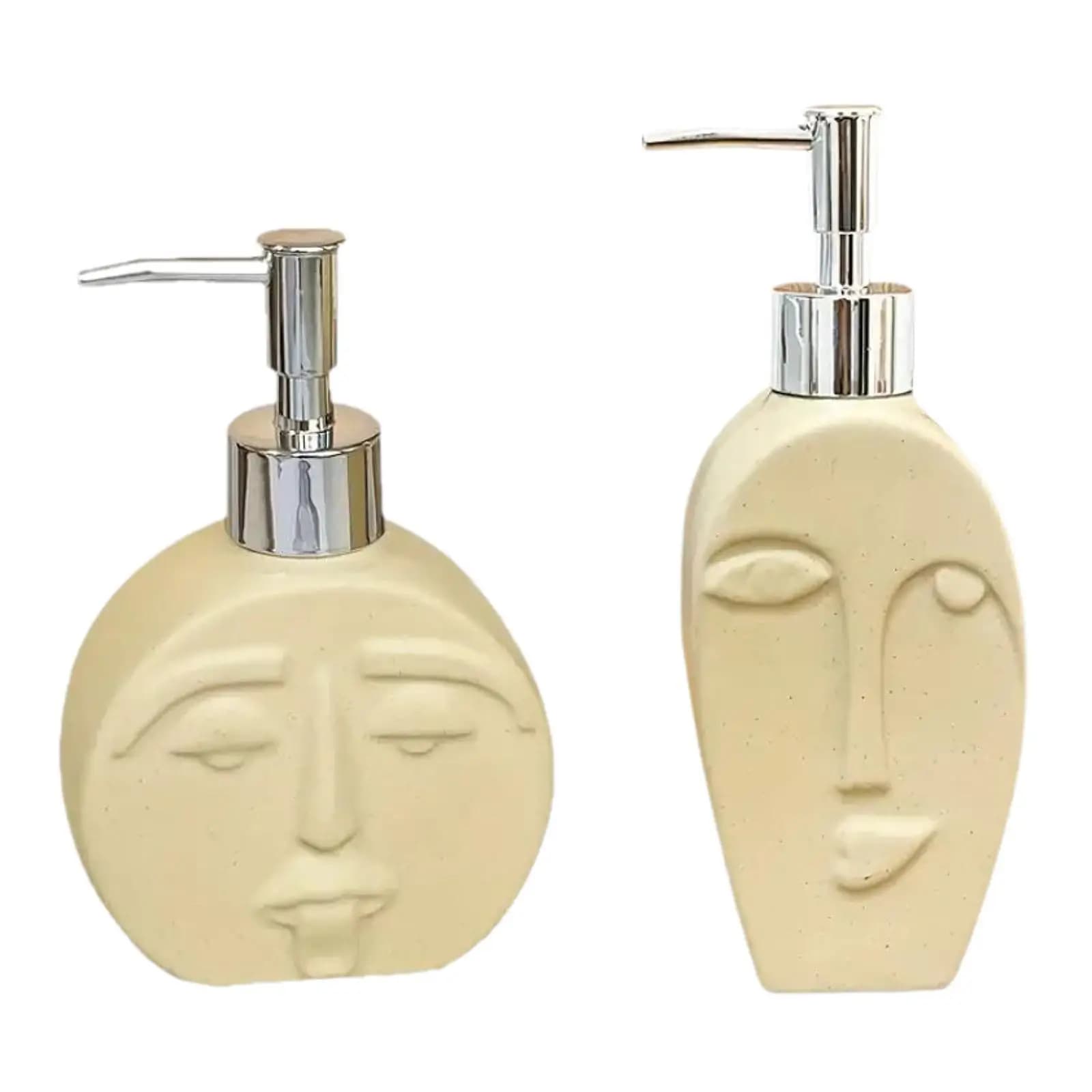 Dispenser di sapone a pompa, resistente e a prova di perdite, per la casa, il bagno e le roulotte