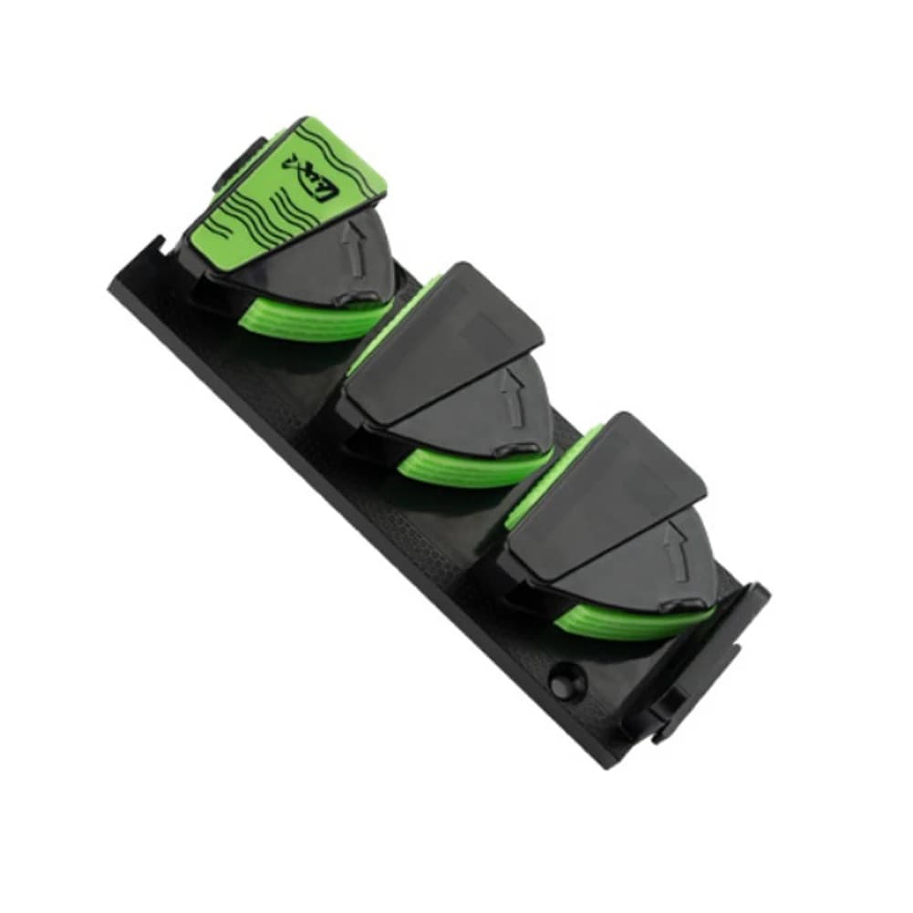 Supporto per canna da pesca espandibile, supporto da parete con impugnatura sicura in silicone UV, adatto per canne da ghiaccio a mosca per barche da garage