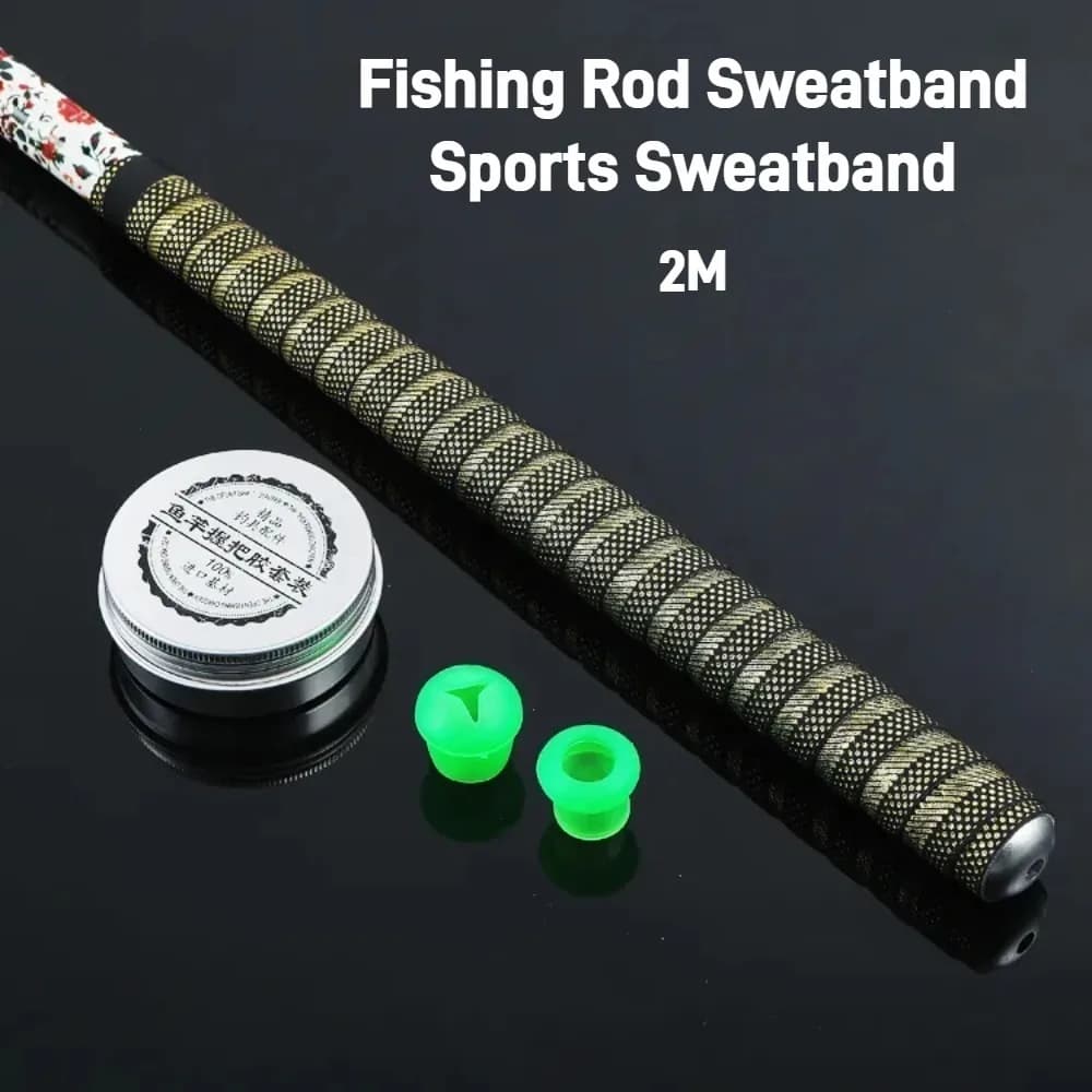 Overgrip per racchetta da badminton antiscivolo Resistente all'usura Fascia sportiva che assorbe il sudore Addensare la canna da pesca overgrip con impugnatura da badminton