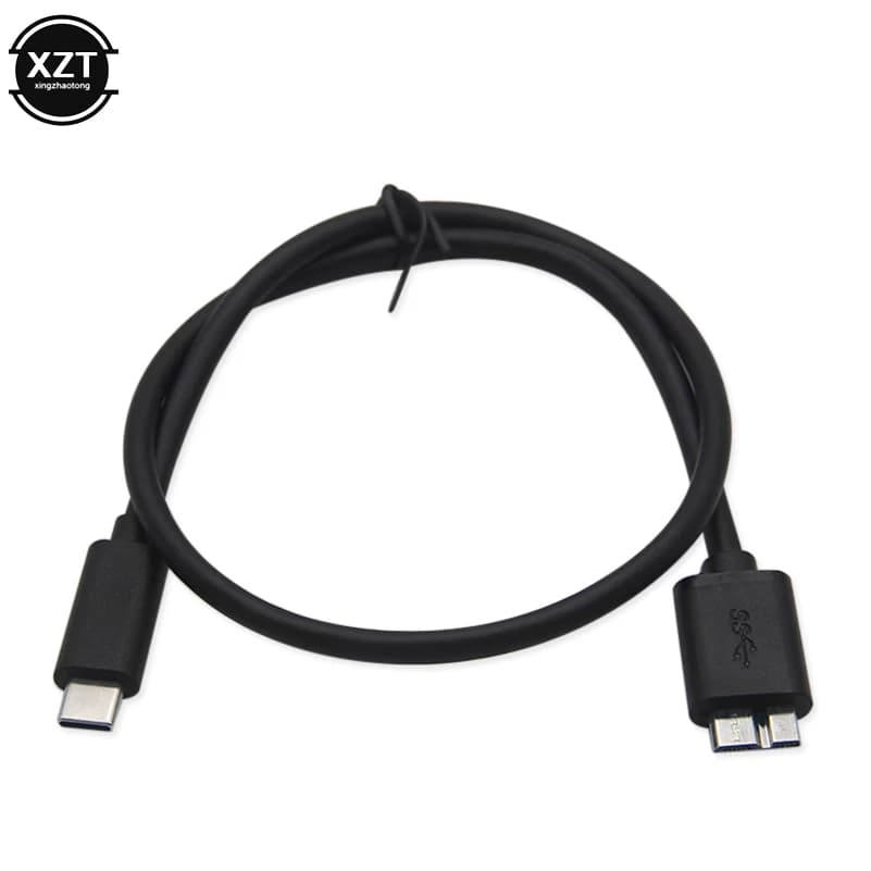 USB 3.1 Tipo C a USB 3.0 Micro B Connettore del cavo per HDD SSD Disco rigido esterno Disco Smartphone MacBook PC Micro B Cavo dati