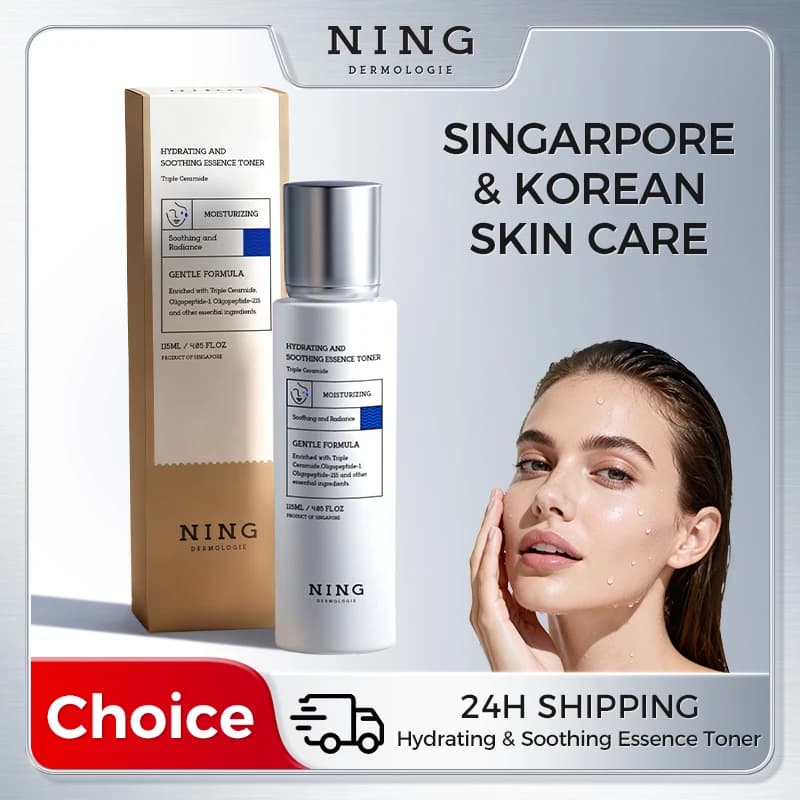 115 ml soothing tonic with collagen, hyaluronic acid, peptides, ceramides – Hydrating, soothing for skin repair