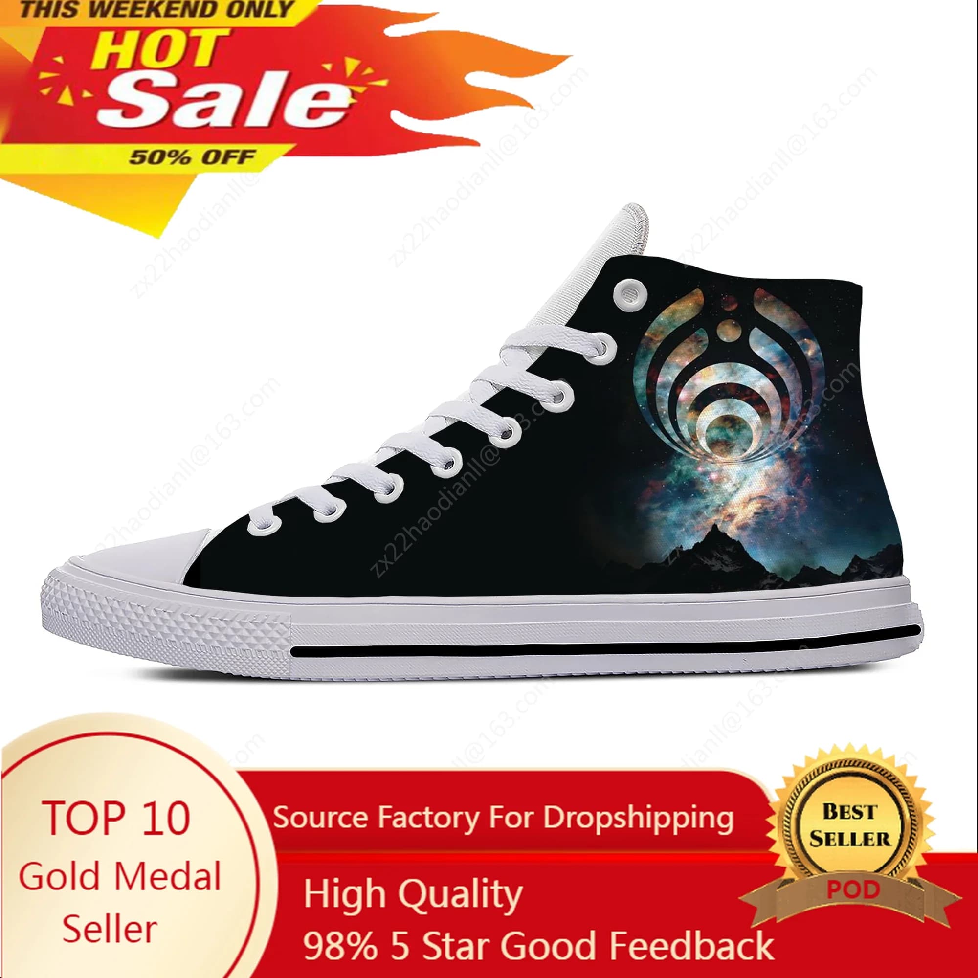 Lorin Ashton Sneakers alte Bassnectar Uomo Donna Adolescente Scarpe casual Scarpe da corsa in tela Scarpa leggera stampata in 3D