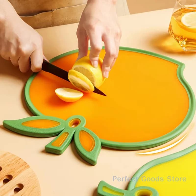 Creative Fruit Shaped Block Food Cutting Block Vegetable Cutters Material PP Trick Flute Kitchen Tools Cookware