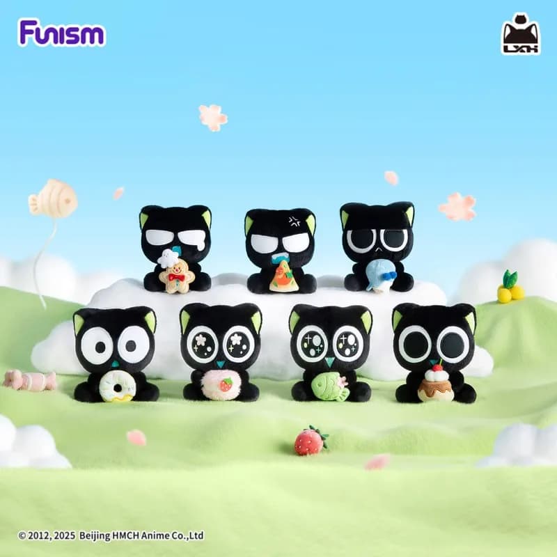 FUNISM Luo Xiaohei Hug Series Plush Pendant Blind Box Guess Bag Original Toys Doll Cute Anime Figure Ornaments Gift