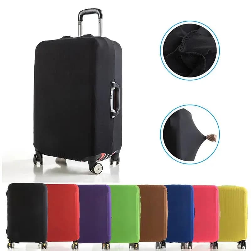 Copertura per Valigia in Tessuto Elasticizzato, Protezione Antipolvere per Bagagli, Adatta per Valigie da 18-32 Pollici, Organizer da Viaggio