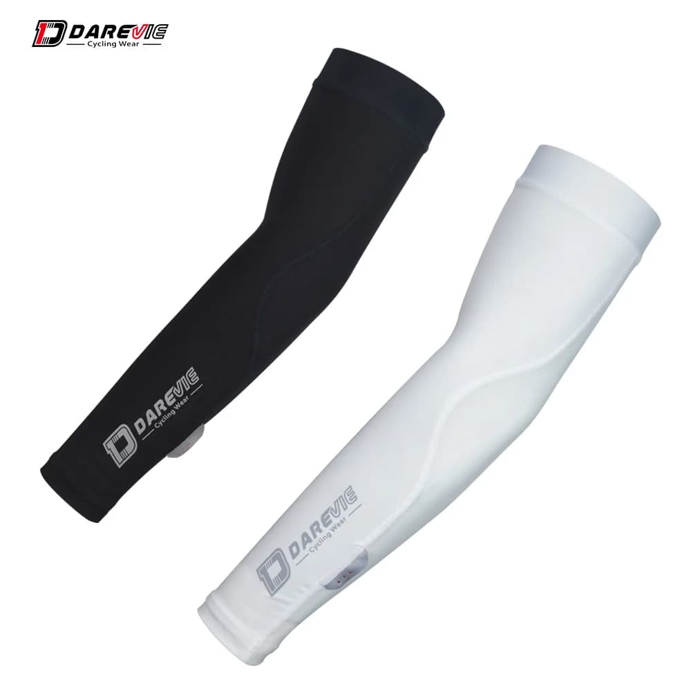 DAREVIE 1 pair sleeve of high elastic cycling arm riding outdoor fishing guide basketball 50 SPF protection UV heaters cycling