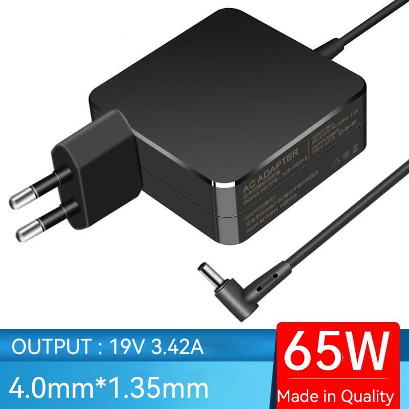 Caricabatterie adattatore ca per Laptop 19V 3.42A 65W 4.0*1.35MM per Asus X453M F756U X556U F302L Q324U R558UJ R557U A556UF X503S Q504U K540LA