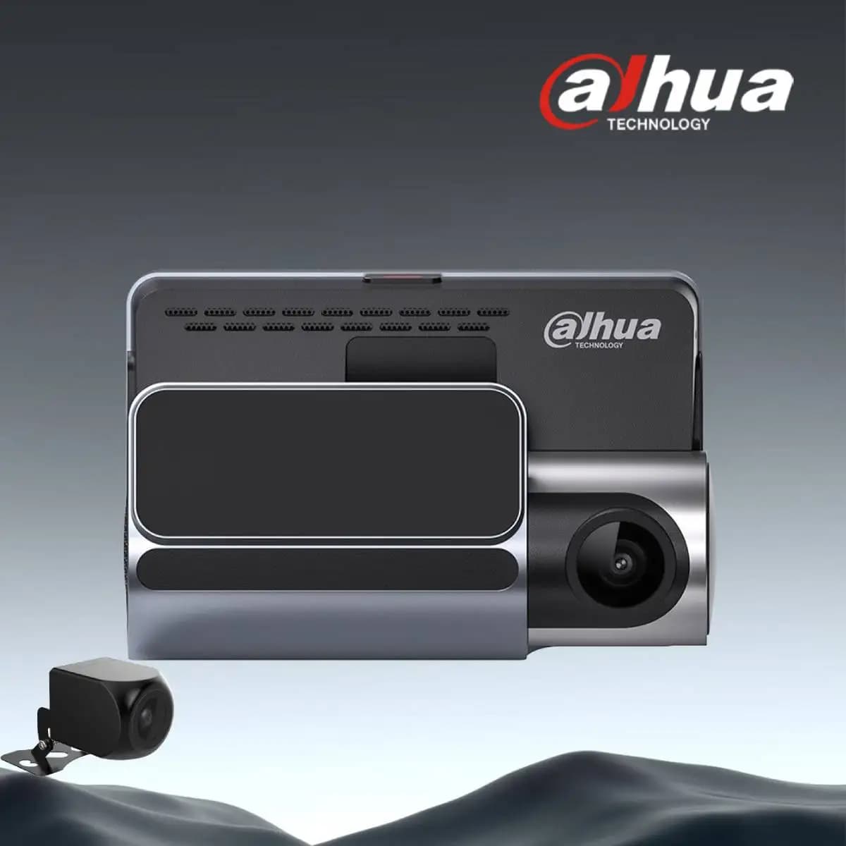 Dahua Dash cam Front And Rear Dual Lens Touch Screen WiFi APP/Voice Control Build-in GPS Loop Recording For Car Dashcam