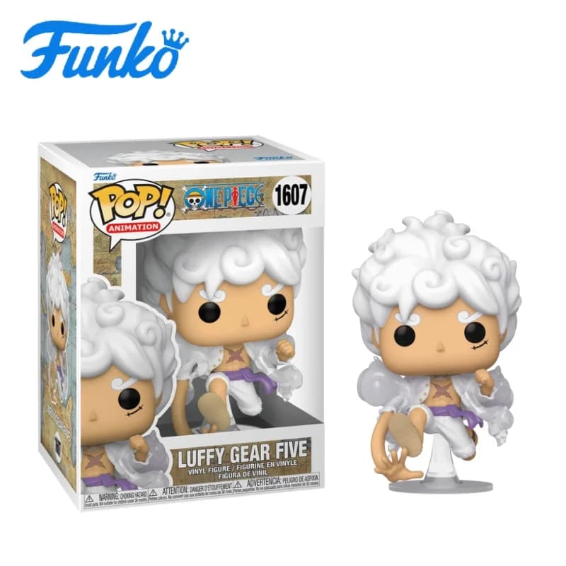 Funko Pop Animation: One Piece - Luffy (Gear Five / con accessori) - Regalo di Capodanno - Ottimo regalo per amici e familiari per Natale, Capodanno e compleanni, Decorazione a tema pop culture, Regalo di compleanno, Oggetto da collezione a tema fumetti, Merchandise ufficialmente licenziato, Oggetto da collezione premium, Oggetto da collezione a tema fumetti, Regalo per geek, Oggetto da collezione