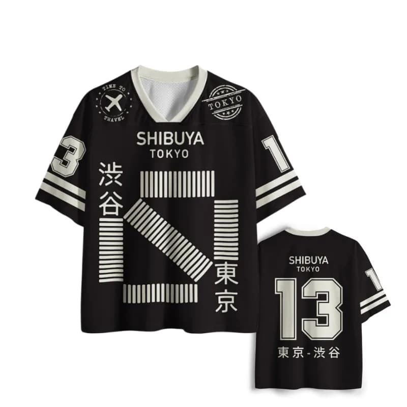 2026 Celebrity Design, T-shirt popolare, Tokyo Route, Shibuya Travel, No. 13, Abbigliamento a maniche corte ad asciugatura rapida per bambini