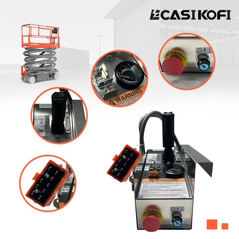 116063 115985 Centralina di Controllo Compatibile con Piattaforme Elevatrici a Forbice SkyJack SJIII 3215 3219 3220 3226 4626 4632