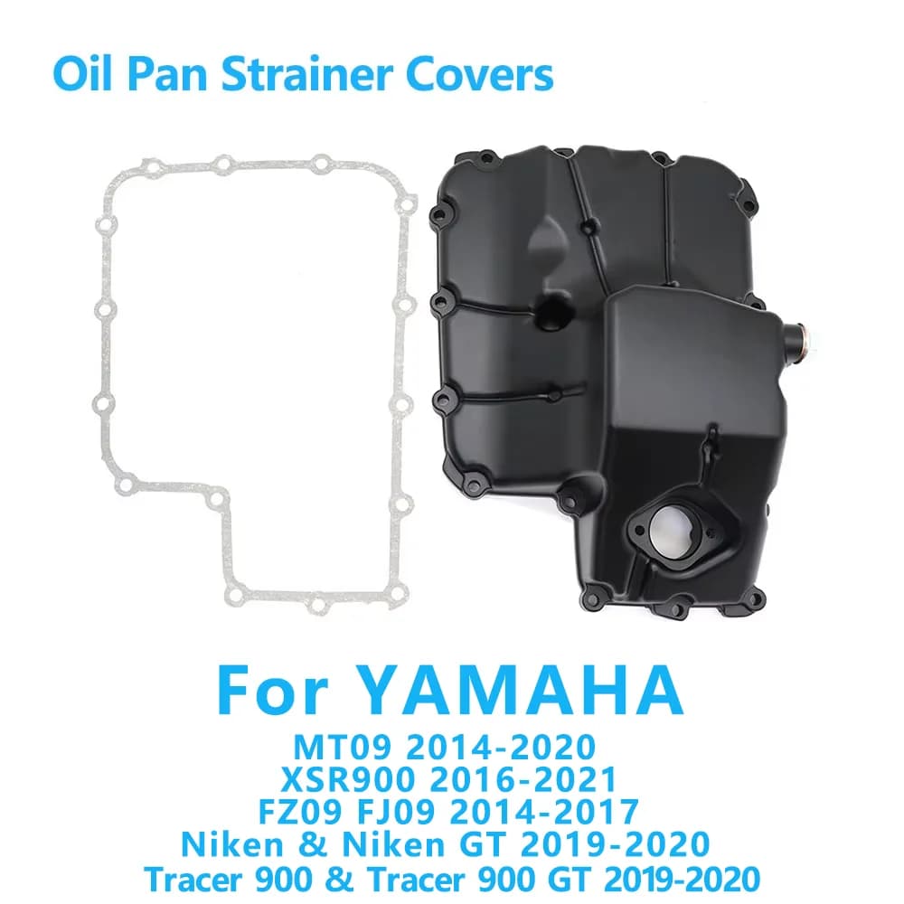 Per YAMAHA MT09 2014-2020 FZ09 2014-2017 XSR900 2016-2021 Motore Del Motociclo Statore Copertura Coppa Olio Filtro Copertura Parte di Protezione
