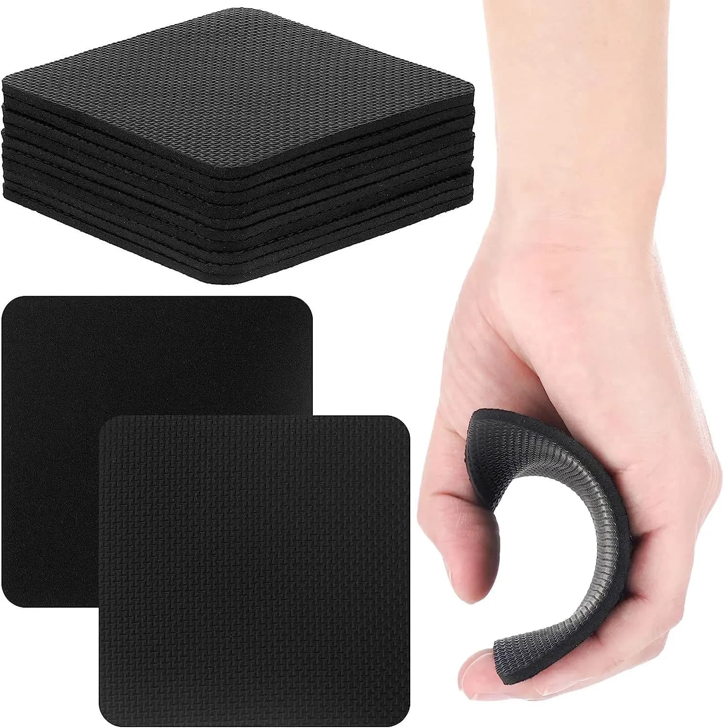 10 pieces grips for lifting bearings training gloves for gym pull up neoprene comfort grips for lifting weights for men and women hands not sweated