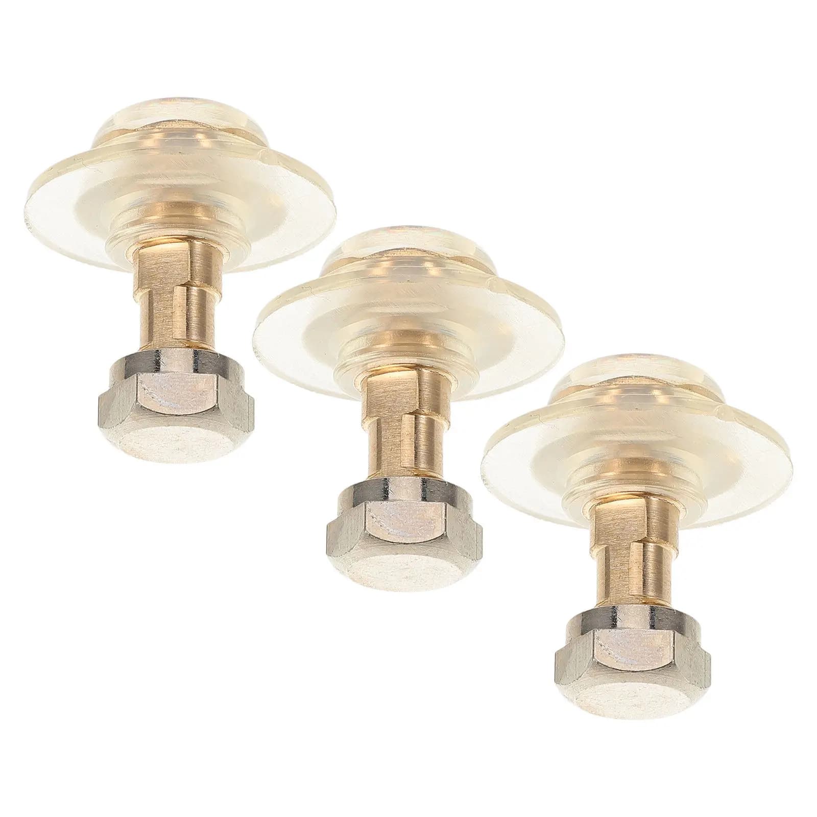 3Pcs Life Vest Valve Core Set Iron Copper Corrosion Resistant Easy Install Replacement for Inflatable Life Jackets Emergency Use