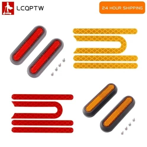 Scooter elettrico Protezione Della Copertura Adesivo Mozzo Ruota Posteriore Guscio Riflettente di Sicurezza Per Xiaomi M365/M365 PRO/PRO 2/1S Parte