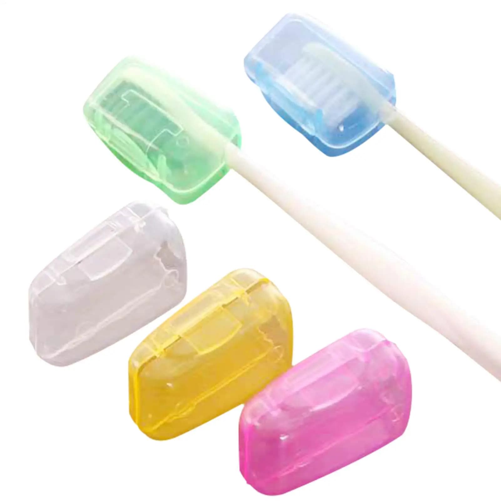 Protezione per Spazzolino da Denti, Copri Testina Spazzolino Elettrico, Confezione da 5 Pezzi, Custodia Protettiva per Pulizia Denti, Ideale per Campeggio, Bagno, Viaggi