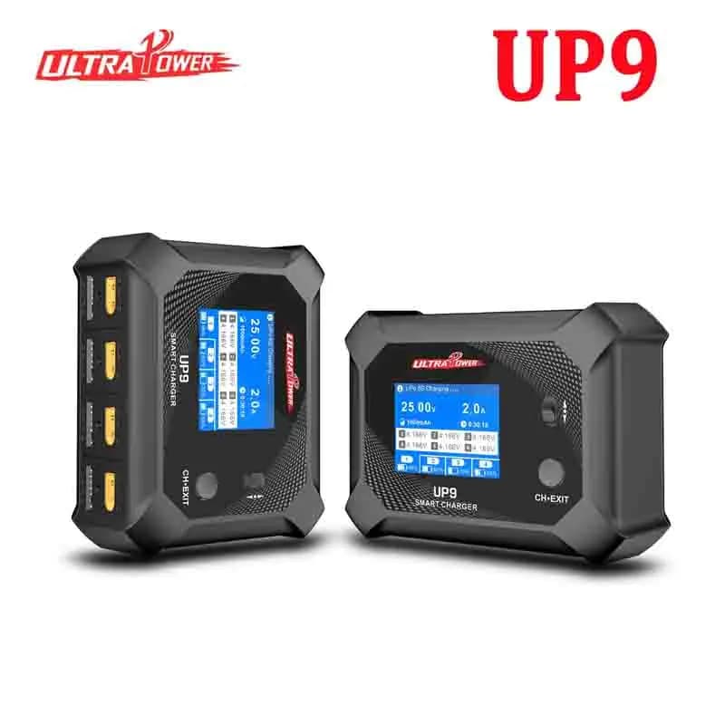 ULTRA POWER UP9 200W Caricatore Smart Blance a quattro canali AC100W /DC 200W Caricabatterie a doppio ingresso Accessori RC