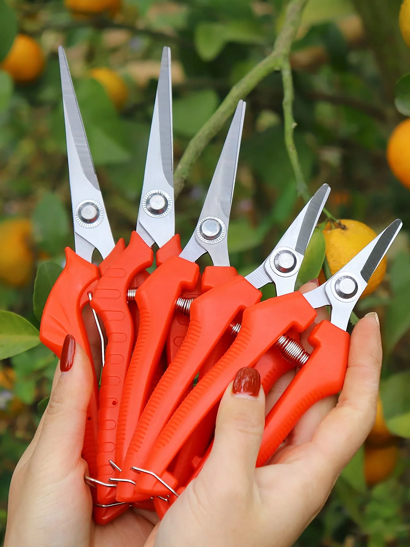 1 piece minimalist pruning scissors, stainless steel plant branches scissors, for outdoor gardens