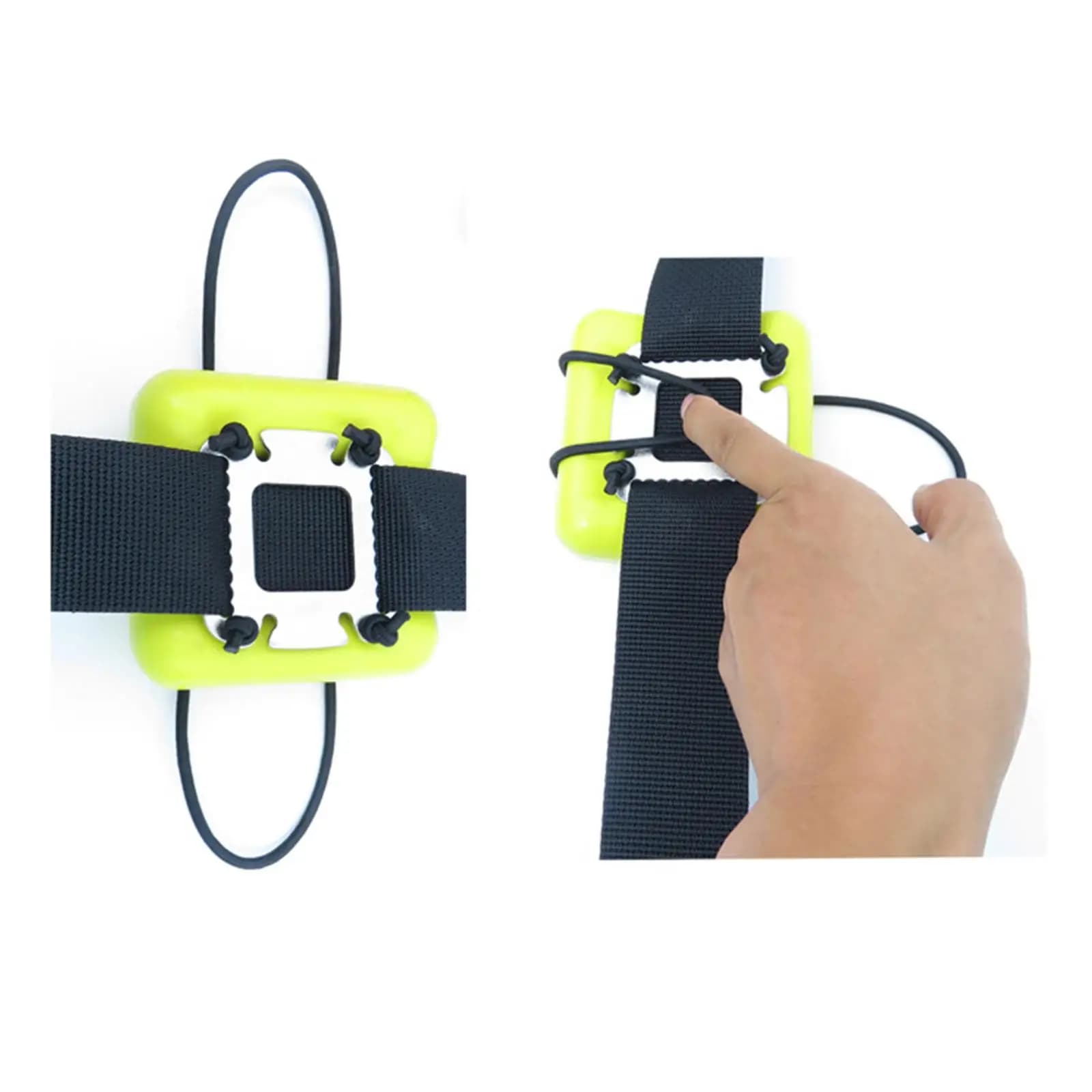 Universal Diving Weight Belt Stopper Keeper Stainless Steel Slide Holder for Snorkeling Swimming Water Sports