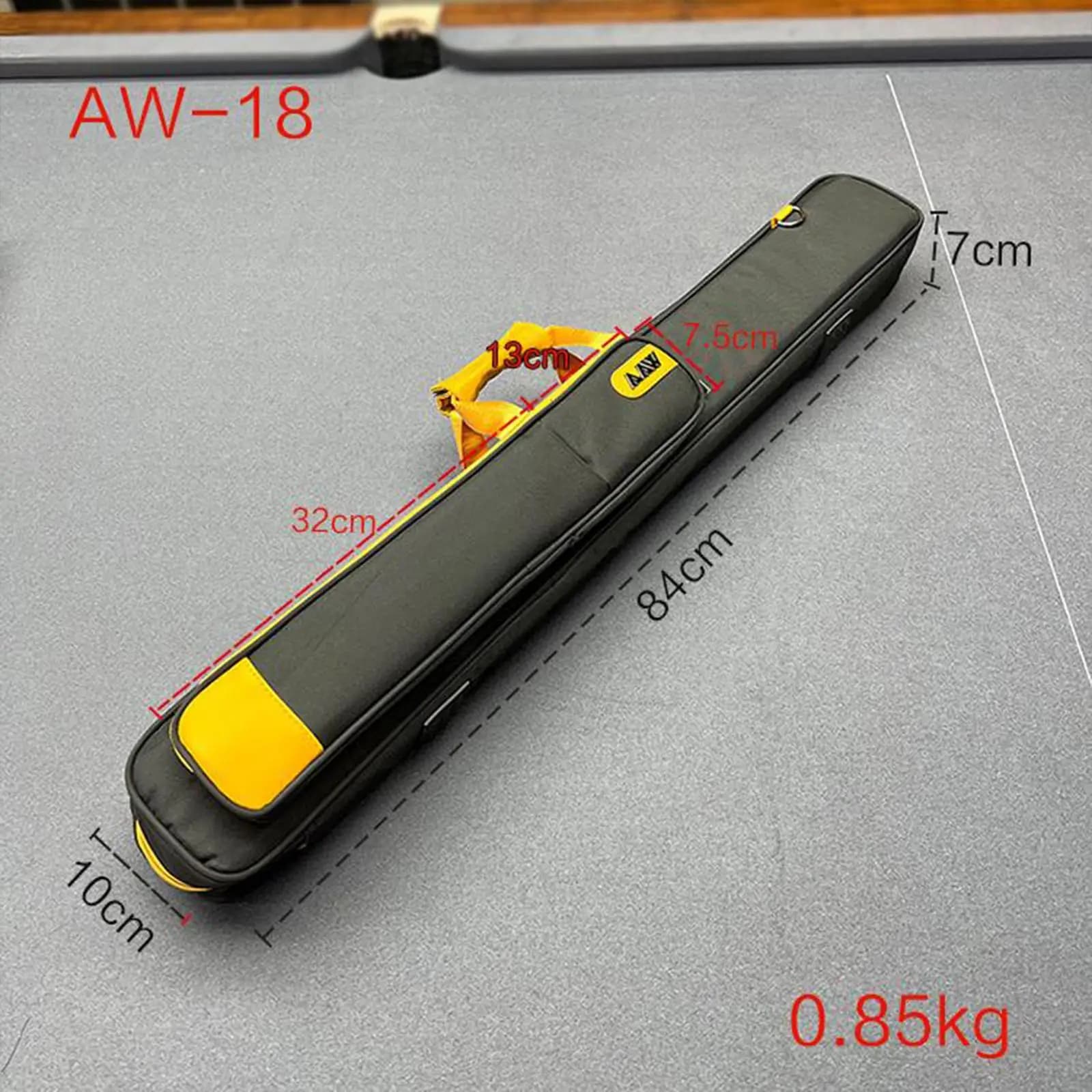 Oxford Cloth Billiard Cue Case Billiards Cue Rod Hard Case for Billiard Accessory Club Players
