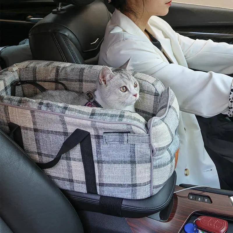 Tappetino portatile per auto per animali domestici, resistente allo sporco, sicuro per cani e gatti, coprisedile per trasporto animali, protezione per cuccia.