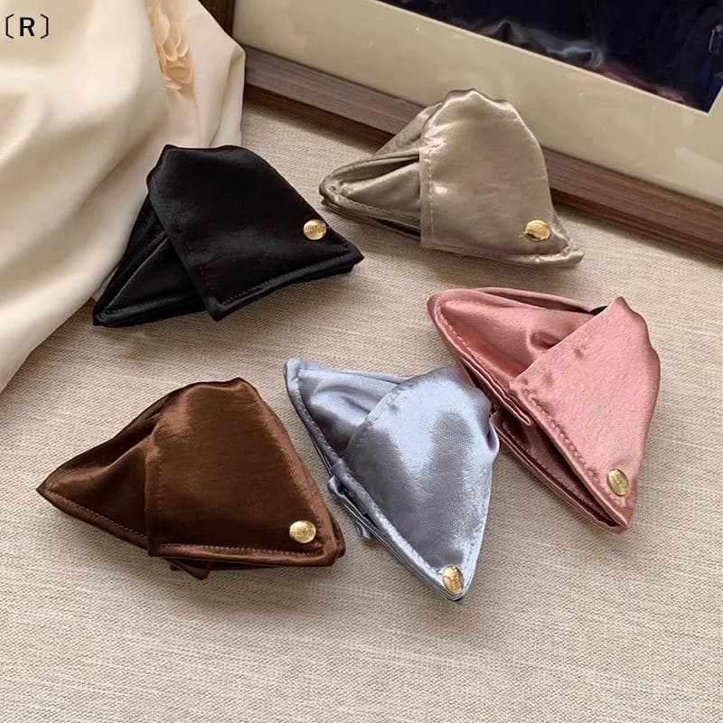 〔R〕French Shell Triangle Hair Clips Women's French Luxury Shark Clip Hair Accessories Premium Sense Commuter Hair Clip