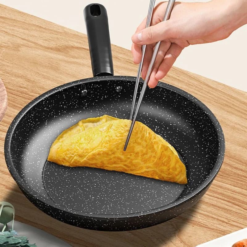 Maifan Stone Non-stick pan Frittata Cooking pots Uovo Bistecca Cooking pan Kitchen utensils for gas induction cooker