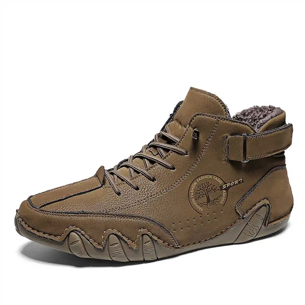Taglio alto 39-40 Scarpe da trekking da uomo Sneakers estive Stivali marroni per uomo Sport Beskets Basket Calzature Modello Tenid Shoess
