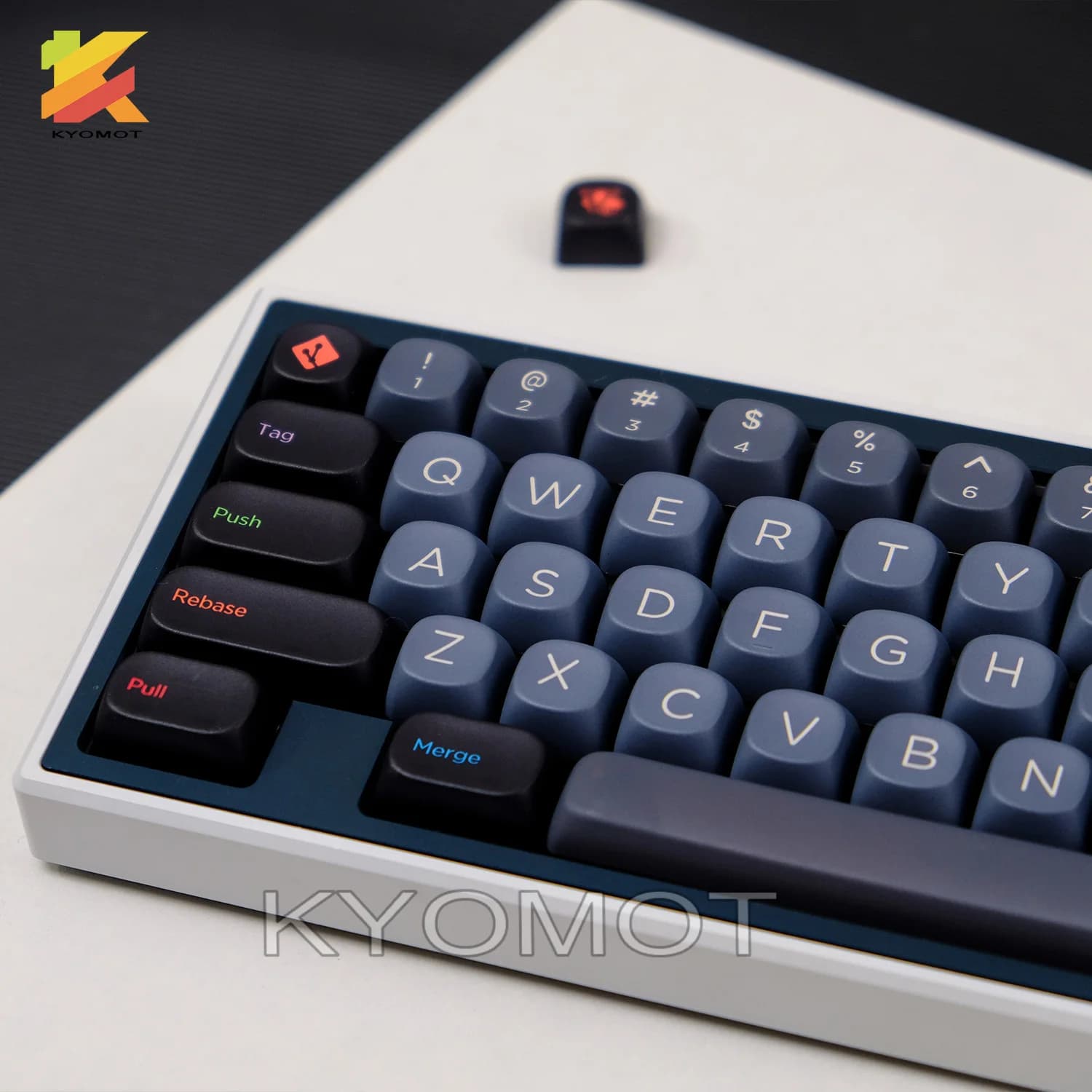 KTOMOT 125 Keys Color Code Theme Keycaps Sub PBT XOA Profile connect Keycap for Cherry MX Switch DIY Games Mechanical Keyboard