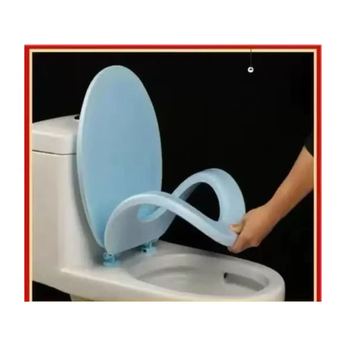 Copriwater Riscaldante per Bagno, Tappetino Impermeabile in EVA Rimovibile, Accessorio Morbido e Confortevole per il Bagno