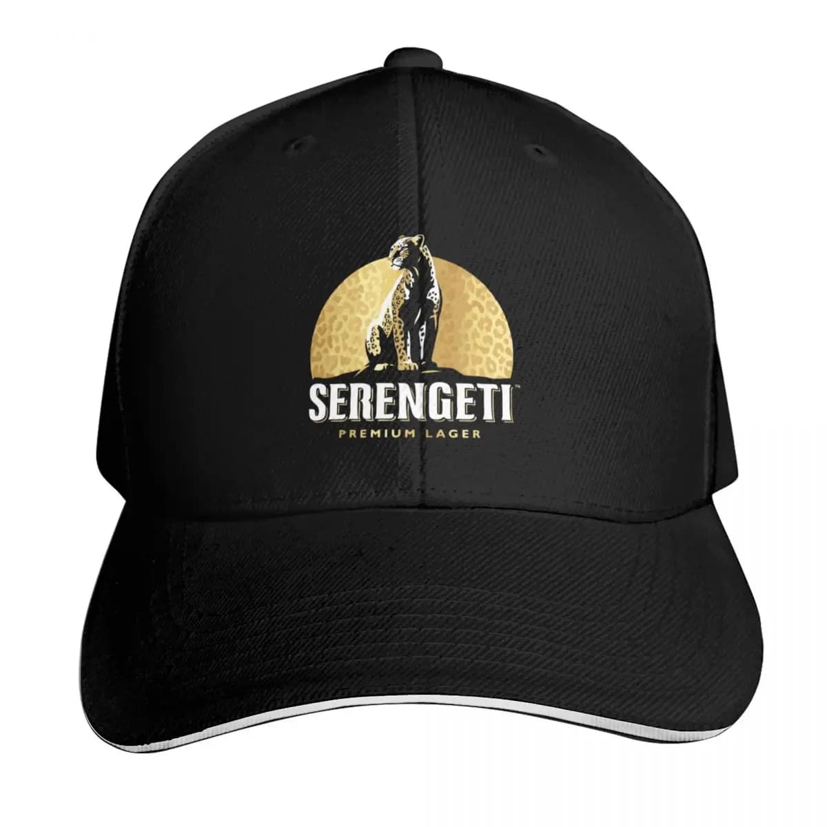 Serengeti Beer Baseball Cap Funny hats Trucker Cap Thermal Visor Cosplay Men's Baseball Women's