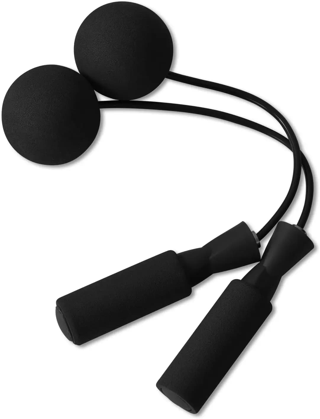 Weighted Jump Rope for Home Workouts, Silent Cordless Design, Men & Women